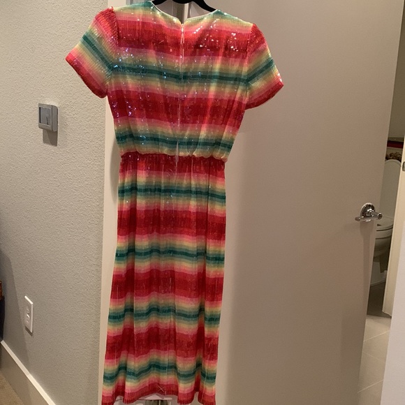 NWT J Crew size 00 sequined dress - Picture 5 of 6